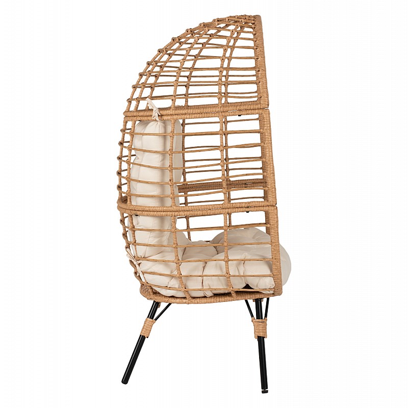ΠΟΛΥΘΡΟΝΑ Τ.ΦΩΛΙΑ RATTAN HM5869.01 ΜΕΤΑΛ. ΠΟΔΙΑ ΜΑΥΡΑ 77x72x148 εκ. ΠΟΛΥΘΡΟΝΑ Τ.ΦΩΛΙΑ RATTAN HM5869.01 ΜΕΤΑΛ. ΠΟΔΙΑ ΜΑΥΡΑ 77x72x148 εκ.