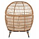 ΠΟΛΥΘΡΟΝΑ ΦΩΛΙΑ MIAMI 2 ΑΤΟΜΩΝ ΤΥΠΟΥ RATTAN HM5870.01 130x80x157Υ εκ.