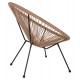 ΠΟΛΥΘΡΟΝΑ ACAPULCO Τ. ΦΩΛΙΑ ΜΕΤΑΛΛΟ ΜΑΥΡΟ ΜΕ TWISTED WICKER HM5871.01 70x73x79 εκ. ΠΟΛΥΘΡΟΝΑ ACAPULCO Τ. ΦΩΛΙΑ ΜΕΤΑΛΛΟ ΜΑΥΡΟ ΜΕ TWISTED WICKER HM5871.01 70x73x79 εκ.