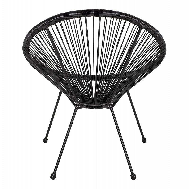 ΠΟΛΥΘΡΟΝΑ ΤΥΠΟΥ ΦΩΛΙΑ ΜΕΤΑΛΛΙΚΗ ACAPULCO ΜΑΥΡΗ ΜΕ ΜΑΥΡΟ P.E.RATTAN HM5872.01 70x73x79 εκ. ΠΟΛΥΘΡΟΝΑ ΤΥΠΟΥ ΦΩΛΙΑ ΜΕΤΑΛΛΙΚΗ ACAPULCO ΜΑΥΡΗ ΜΕ ΜΑΥΡΟ P.E.RATTAN HM5872.01 70x73x79 εκ.