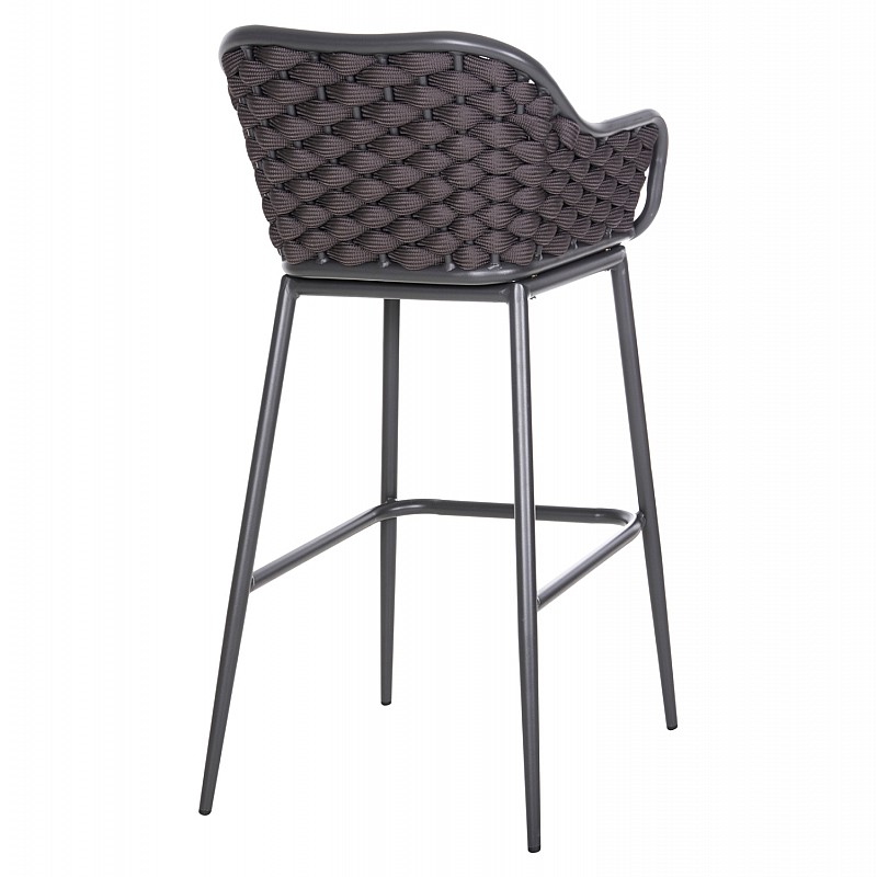 ΣΚΑΜΠΟ ΑΛΟΥΜΙΝΙΟΥ ΣΚΕΛΕΤΟΣ ΑΝΘΡΑΚΙ-ΣΧΟΙΝΙ ΚΑΦΕ 50x50x103Υεκ.HM5862.01