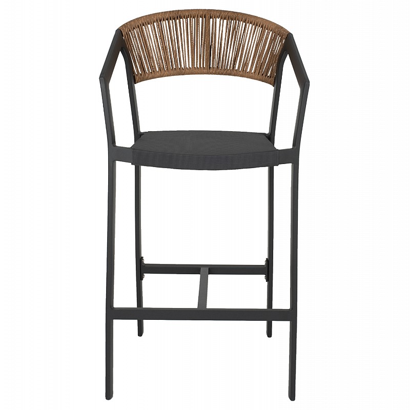 ΣΚΑΜΠΟ ΑΛΟΥΜΙΝΙΟΥ ΜΕ ΜΠΡΑΤΣΑ ΑΝΘΡΑΚΙ PE RATTAN TEXTLINE 56x58x105Y εκ.HM5892.01 ΣΚΑΜΠΟ ΑΛΟΥΜΙΝΙΟΥ ΜΕ ΜΠΡΑΤΣΑ ΑΝΘΡΑΚΙ PE RATTAN TEXTLINE 56x58x105Y εκ.HM5892.01
