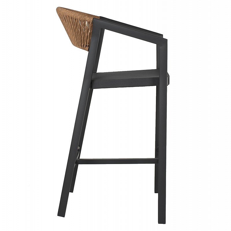 ΣΚΑΜΠΟ ΑΛΟΥΜΙΝΙΟΥ ΜΕ ΜΠΡΑΤΣΑ ΑΝΘΡΑΚΙ PE RATTAN TEXTLINE 56x58x105Y εκ.HM5892.01 ΣΚΑΜΠΟ ΑΛΟΥΜΙΝΙΟΥ ΜΕ ΜΠΡΑΤΣΑ ΑΝΘΡΑΚΙ PE RATTAN TEXTLINE 56x58x105Y εκ.HM5892.01