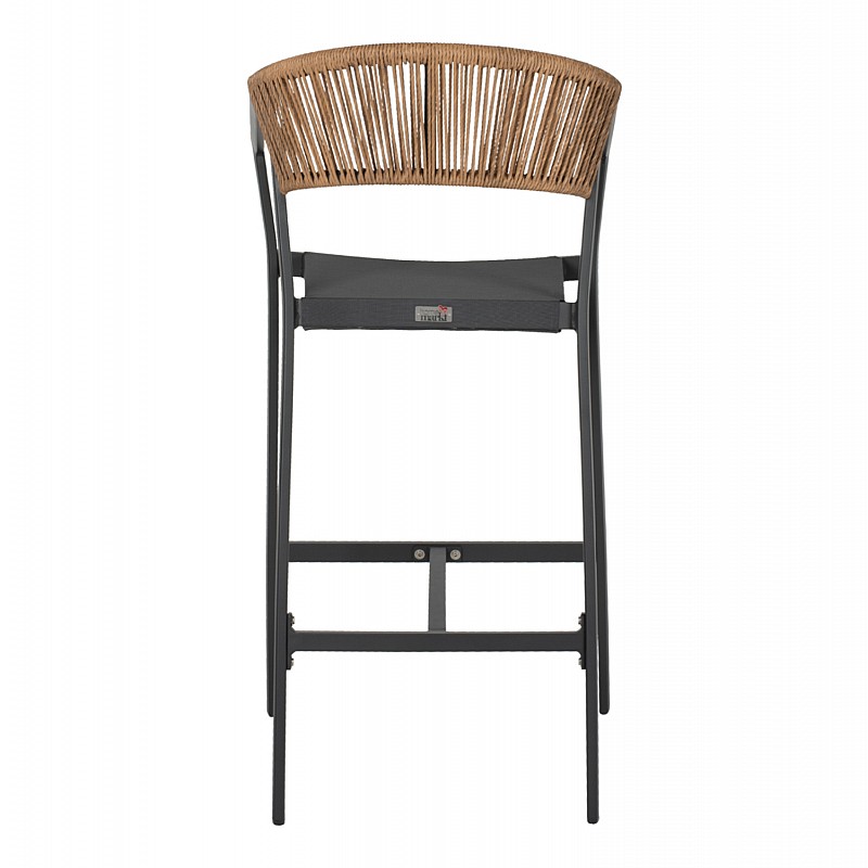 ΣΚΑΜΠΟ ΑΛΟΥΜΙΝΙΟΥ ΜΕ ΜΠΡΑΤΣΑ ΑΝΘΡΑΚΙ PE RATTAN TEXTLINE 56x58x105Y εκ.HM5892.01 ΣΚΑΜΠΟ ΑΛΟΥΜΙΝΙΟΥ ΜΕ ΜΠΡΑΤΣΑ ΑΝΘΡΑΚΙ PE RATTAN TEXTLINE 56x58x105Y εκ.HM5892.01