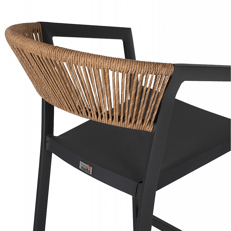 ΣΚΑΜΠΟ ΑΛΟΥΜΙΝΙΟΥ ΜΕ ΜΠΡΑΤΣΑ ΑΝΘΡΑΚΙ PE RATTAN TEXTLINE 56x58x105Y εκ.HM5892.01 ΣΚΑΜΠΟ ΑΛΟΥΜΙΝΙΟΥ ΜΕ ΜΠΡΑΤΣΑ ΑΝΘΡΑΚΙ PE RATTAN TEXTLINE 56x58x105Y εκ.HM5892.01