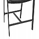 ΣΚΑΜΠΟ ΑΛΟΥΜΙΝΙΟΥ ΜΑΥΡΟ ΜΕ ΜΠΡΑΤΣΑ-RATTAN ΜΠΕΖ & TEXTLINE HM5892.05 56x58x105Y εκ.