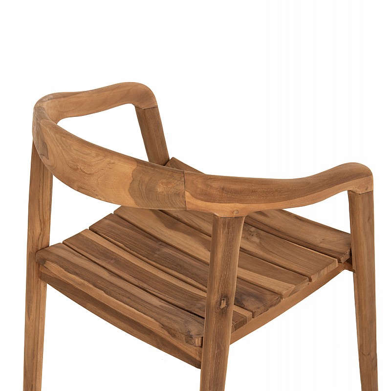 ΠΟΛΥΘΡΟΝΑ DEUS HM9621 ΞΥΛΟ TEAK 54x56x76Yεκ.