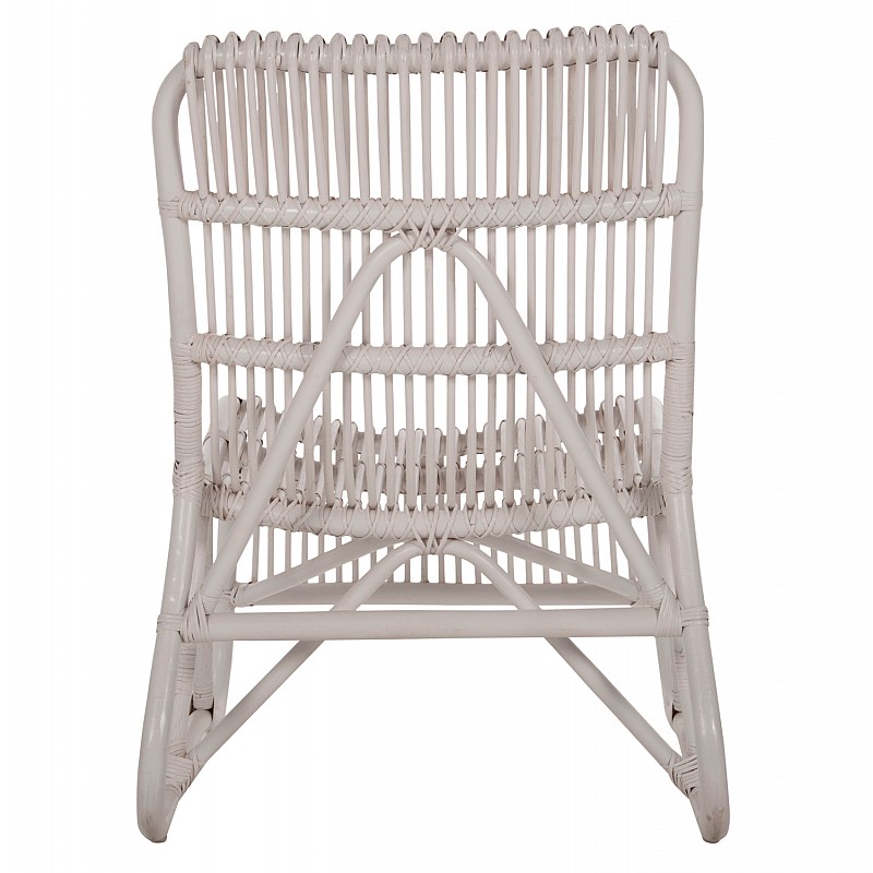 ΠΟΛΥΘΡΟΝΑ BRONNY ΕΞΩΤ.ΧΩΡΟΥ HM9644.02 RATTAN ΣΕ ΛΕΥΚΟ ΧΡΩΜΑ 60x82x92Υεκ.