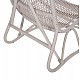 ΠΟΛΥΘΡΟΝΑ BRONNY ΕΞΩΤ.ΧΩΡΟΥ HM9644.02 RATTAN ΣΕ ΛΕΥΚΟ ΧΡΩΜΑ 60x82x92Υεκ.