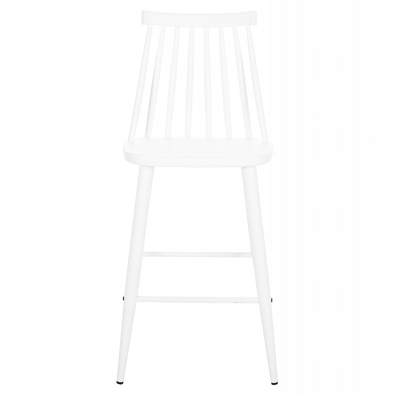 ΣΚΑΜΠΟ ΜΠΑΡ ΜΕΣΑΙΟΥ ΥΨΟΥΣ VANESSA HM9300.11 ΠΟΛΥΠΡΟΠΥΛΕΝΙΟ & ΜΕΤΑΛΛΟ-ΛΕΥΚΟ 45,5x46x97Υεκ