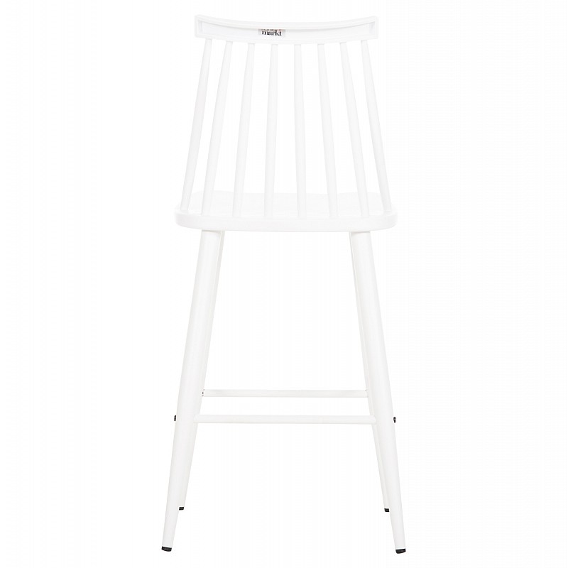 ΣΚΑΜΠΟ ΜΠΑΡ ΜΕΣΑΙΟΥ ΥΨΟΥΣ VANESSA HM9300.11 ΠΟΛΥΠΡΟΠΥΛΕΝΙΟ & ΜΕΤΑΛΛΟ-ΛΕΥΚΟ 45,5x46x97Υεκ