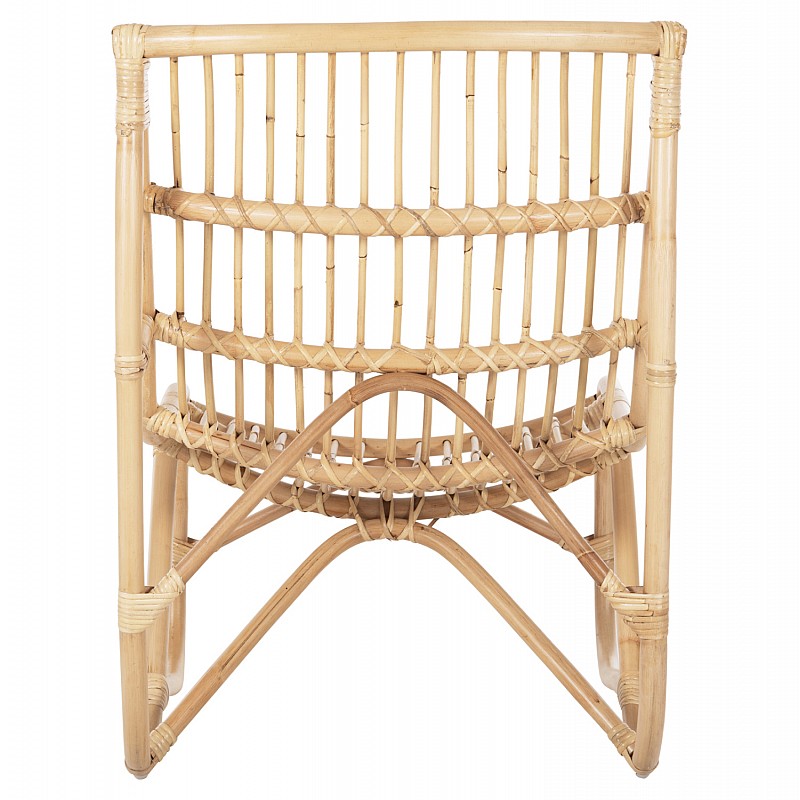ΠΟΛΥΘΡΟΝΑ GRINN HM9815.01 ΡΑΒΔΟΙ RATTAN ΣΕ ΦΥΣΙΚΟ 56,5x73,5x79,5Υ εκ.