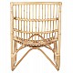 ΠΟΛΥΘΡΟΝΑ GRINN HM9815.01 ΡΑΒΔΟΙ RATTAN ΣΕ ΦΥΣΙΚΟ 56,5x73,5x79,5Υ εκ.