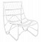 ΠΟΛΥΘΡΟΝΑ GRINN HM9815.03 ΡΑΒΔΟΙ RATTAN ΣΕ ΛΕΥΚΟ 56,5x73,5x79,5Υ εκ.