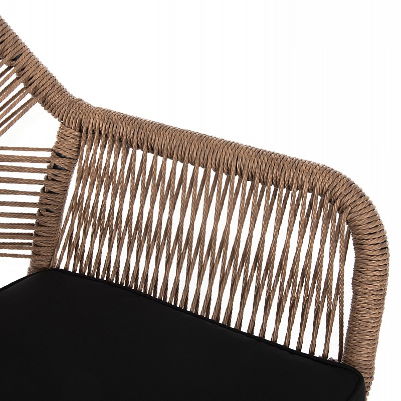 ΠΟΛΥΘΡΟΝΑ TOPIN HM6048.02 ΑΛΟΥΜΙΝΙΟ ΜΑΥΡΟ-P.E. RATTAN ΜΠΕΖ-ΜΑΞΙΛΑΡΙ ΜΑΥΡΟ 57x65x84Υ εκ ΠΟΛΥΘΡΟΝΑ TOPIN HM6048.02 ΑΛΟΥΜΙΝΙΟ ΜΑΥΡΟ-P.E. RATTAN ΜΠΕΖ-ΜΑΞΙΛΑΡΙ ΜΑΥΡΟ 57x65x84Υ εκ