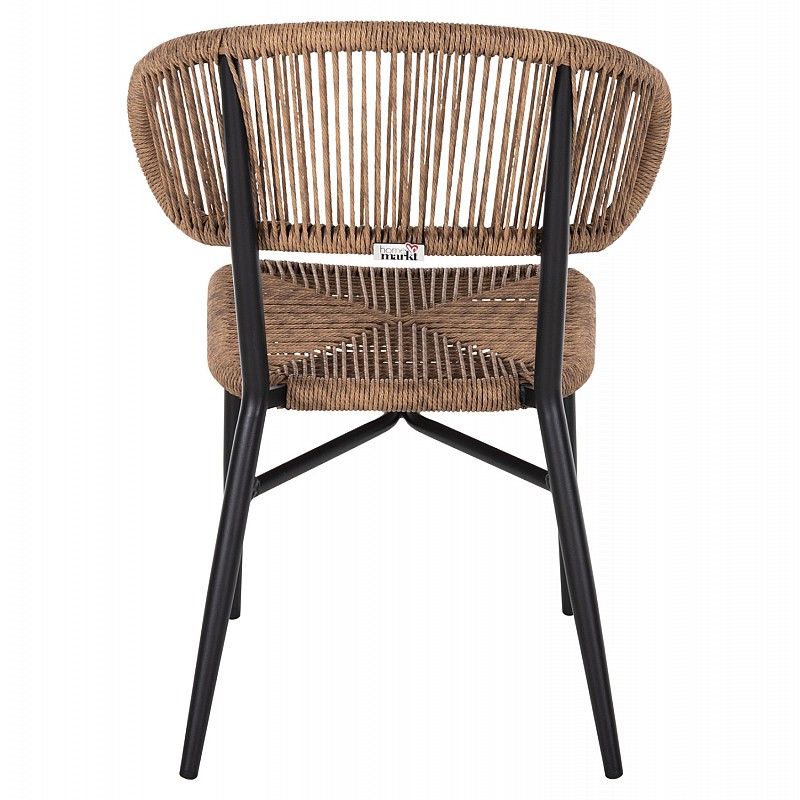 ΚΑΡΕΚΛΑ ΕΞ.ΧΩΡΟΥ EULO HM6049.02 ΑΛΟΥΜΙΝΙΟ ΣΕ ΜΑΥΡΟ -ΣΥΝΘΕΤΙΚΟ RATTAN