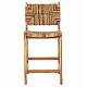ΣΚΑΜΠΟ ΜΠΑΡ WALTER HM9842 ΞΥΛO TEAK ΣΕ ΦΥΣΙΚΟ-ΨΑΘΑ 46x55x96Υεκ.