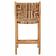ΣΚΑΜΠΟ ΜΠΑΡ WALTER HM9842 ΞΥΛO TEAK ΣΕ ΦΥΣΙΚΟ-ΨΑΘΑ 46x55x96Υεκ.