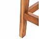 ΣΚΑΜΠΟ ΜΠΑΡ WALTER HM9842 ΞΥΛO TEAK ΣΕ ΦΥΣΙΚΟ-ΨΑΘΑ 46x55x96Υεκ.