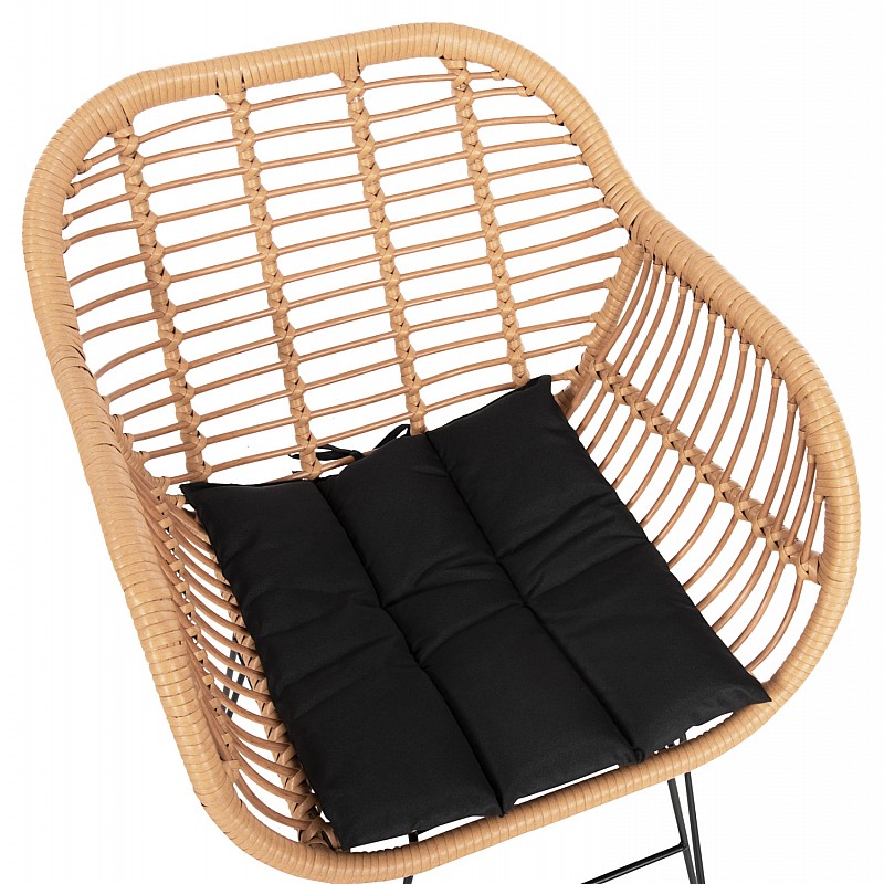 ΠΟΛΥΘΡΟΝΑ ΜΕ ΜΑΞΙΛΑΡΙ ΜΕΤΑΛΛΙΚΗ ALLEGRA HM5450.31 ΜΕ WICKER ΜΠΕΖ 58x59x82Υ ΠΟΛΥΘΡΟΝΑ ΜΕ ΜΑΞΙΛΑΡΙ ΜΕΤΑΛΛΙΚΗ ALLEGRA HM5450.31 ΜΕ WICKER ΜΠΕΖ 58x59x82Υ
