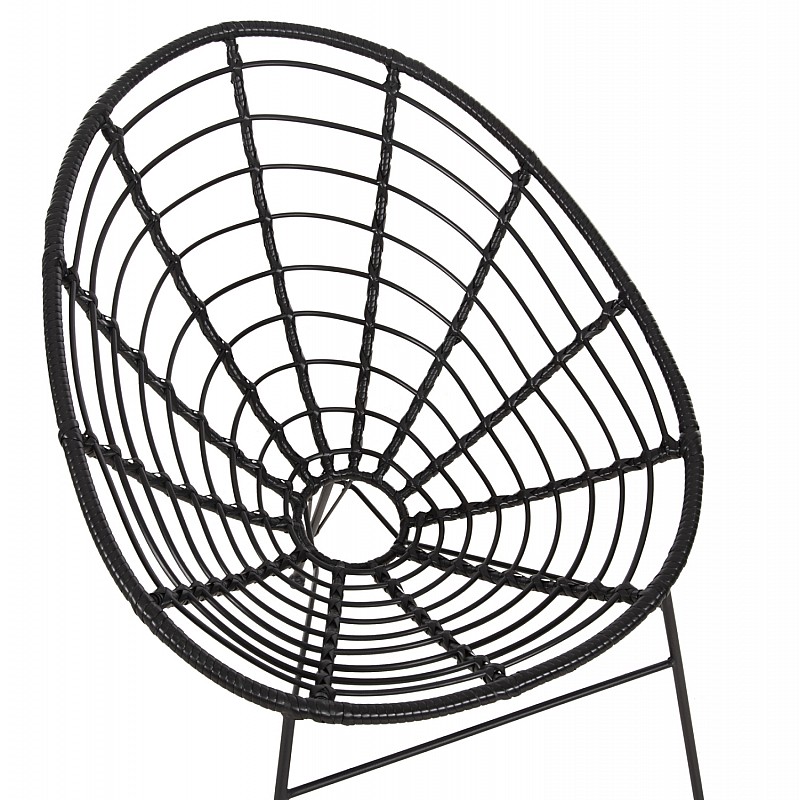 ΠΟΛΥΘΡΟΝΑ ΤΥΠΟΥ ΦΩΛΙΑ ΜΕΤΑΛΛΙΚΗ ALLEGRA HM5458.12 ΜΕ WICKER-ΜΑΥΡΟ 73x78x88Υεκ. ΠΟΛΥΘΡΟΝΑ ΤΥΠΟΥ ΦΩΛΙΑ ΜΕΤΑΛΛΙΚΗ ALLEGRA HM5458.12 ΜΕ WICKER-ΜΑΥΡΟ 73x78x88Υεκ.