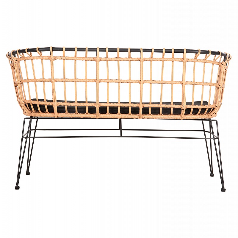 ΠΑΓΚΑΚΙ ΔΙΘΕΣΙΟ ALLEGRA HM5692.11 P.E.RATTAN ΜΠΕΖ-ΜΑΥΡΟΣ ΜΕΤΑΛ.ΣΚΕΛΕΤΟΣ 125x60x77Υεκ ΠΑΓΚΑΚΙ ΔΙΘΕΣΙΟ ALLEGRA HM5692.11 P.E.RATTAN ΜΠΕΖ-ΜΑΥΡΟΣ ΜΕΤΑΛ.ΣΚΕΛΕΤΟΣ 125x60x77Υεκ