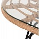 ΤΡΑΠΕΖΙ ΟΒΑΛ ΧΑΜΗΛΟ ALLEGRA HM5695.11 ΜΠΕΖ WICKER-ΜΑΥΡΟ ΜΕΤΑΛΛΟ 100x45x51,5Υεκ. ΤΡΑΠΕΖΙ ΟΒΑΛ ΧΑΜΗΛΟ ALLEGRA HM5695.11 ΜΠΕΖ WICKER-ΜΑΥΡΟ ΜΕΤΑΛΛΟ 100x45x51,5Υεκ.