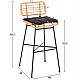 ΣΚΑΜΠΟ ΜΠΑΡ ΨΗΛΟ ALLEGRA HM5708.11 ΜΕΤΑΛΛΟ&ΜΑΞΙΛΑΡΙ ΜΑΥΡΟ-WICKER ΜΠΕΖ 48x49x99,5Υεκ. ΣΚΑΜΠΟ ΜΠΑΡ ΨΗΛΟ ALLEGRA HM5708.11 ΜΕΤΑΛΛΟ&ΜΑΞΙΛΑΡΙ ΜΑΥΡΟ-WICKER ΜΠΕΖ 48x49x99,5Υεκ.