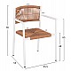 ΠΟΛΥΘΡΟΝΑ ΑΛΟΥΜΙΝΙΟΥ STER HM5786.11 ΛΕΥΚΗ-ΣΥΝΘ.RATTAN ΜΠΕΖ 55,5x53x78Υεκ. ΠΟΛΥΘΡΟΝΑ ΑΛΟΥΜΙΝΙΟΥ STER HM5786.11 ΛΕΥΚΗ-ΣΥΝΘ.RATTAN ΜΠΕΖ 55,5x53x78Υεκ.