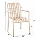 ΠΟΛΥΘΡΟΝΑ ΑΛΟΥΜΙΝΙΟΥ RACHEL HM6088.04 ΣΑΜΠΑΝΙ 63x58x85Υεκ. ΠΟΛΥΘΡΟΝΑ ΑΛΟΥΜΙΝΙΟΥ RACHEL HM6088.04 ΣΑΜΠΑΝΙ 63x58x85Υεκ.
