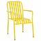 ΠΟΛΥΘΡΟΝΑ ΑΛΟΥΜΙΝΙΟΥ RACHEL HM6088.06 ΚΙΤΡΙΝΗ 63x58x85Υεκ.
