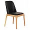 KΑΡΕΚΛΑ ΤΡΑΠΕΖΑΡΙΑΣ FURLAN HM9944.01 RUBBERWOOD-ΜΑΥΡΟ PU 54,5x58x86Υεκ