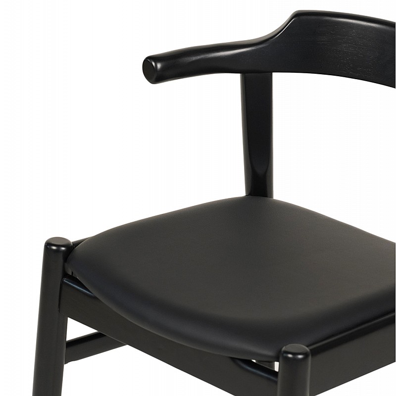 ΠΟΛΥΘΡΟΝΑ ΤΡΑΠΕΖΑΡΙΑΣ CERSEI HM9946.02 RUBBERWOOD & PU ΣΕ ΜΑΥΡΟ 57x54x74Υεκ ΠΟΛΥΘΡΟΝΑ ΤΡΑΠΕΖΑΡΙΑΣ CERSEI HM9946.02 RUBBERWOOD & PU ΣΕ ΜΑΥΡΟ 57x54x74Υεκ