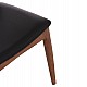 KΑΡΕΚΛΑ ΤΡΑΠΕΖΑΡΙΑΣ ALOR HM9947.03 RUBBERWOOD ΚΑΡΥΔΙ-ΜΑΥΡΟ PU 55x51x75Υεκ