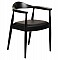ΠΟΛΥΘΡΟΝΑ ΤΡΑΠΕΖΑΡΙΑΣ ADOR HM9948.02 RUBBERWOOD ΚΑΙ PU-ΜΑΥΡΟ 62x54x76,5Υεκ
