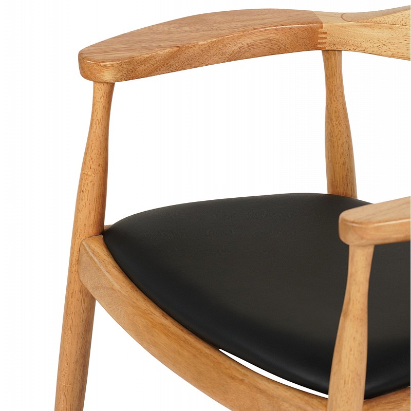 ΠΟΛΥΘΡΟΝΑ ΤΡΑΠΕΖΑΡΙΑΣ ADOR HM9948.01 RUBBERWOOD ΣΕ ΟΑΚ ΚΑΙ ΜΑΥΡΟ PU 62x54x76,5Υεκ ΠΟΛΥΘΡΟΝΑ ΤΡΑΠΕΖΑΡΙΑΣ ADOR HM9948.01 RUBBERWOOD ΣΕ ΟΑΚ ΚΑΙ ΜΑΥΡΟ PU 62x54x76,5Υεκ