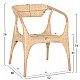 ΠΟΛΥΘΡΟΝΑ GABE ΕΣΩΤ.ΧΩΡΩΝ HM9956.01 ΦΥΣΙΚΟ RATTAN 62x60x79Υεκ.