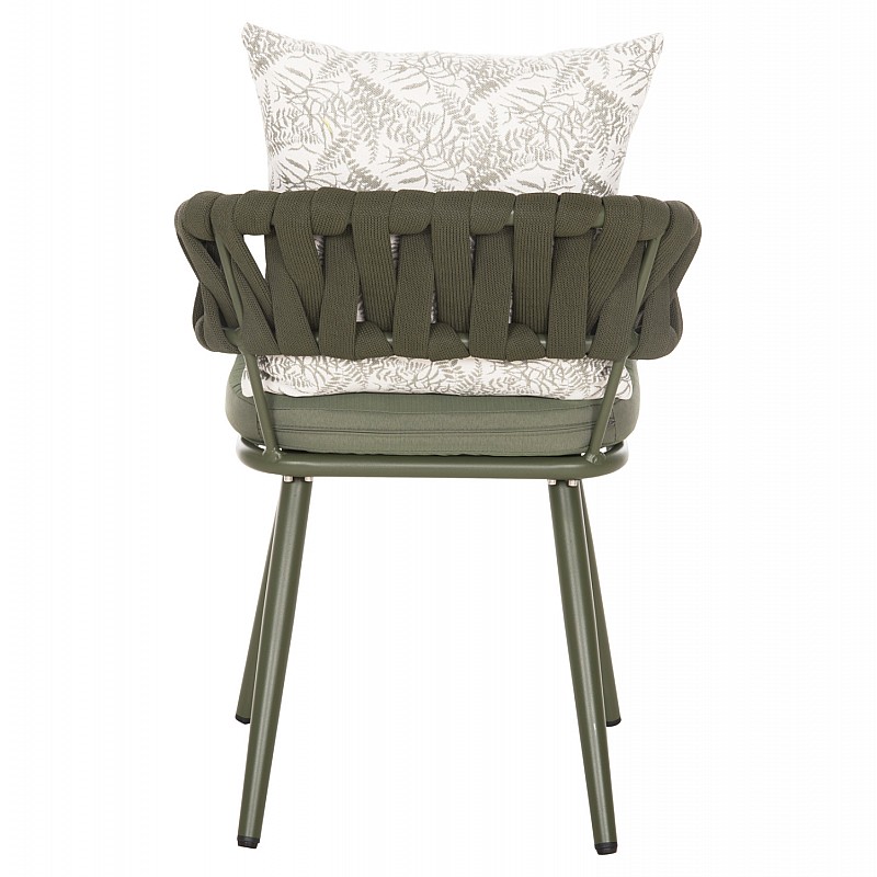 ΠΟΛΥΘΡΟΝΑ ΑΛΟΥΜΙΝΙΟΥ CAMDEN HM6141.09 ΜΑΞΙΛΑΡΙ ΜΕ PRINT-DARK OLIVE 56x60x72-87Υεκ