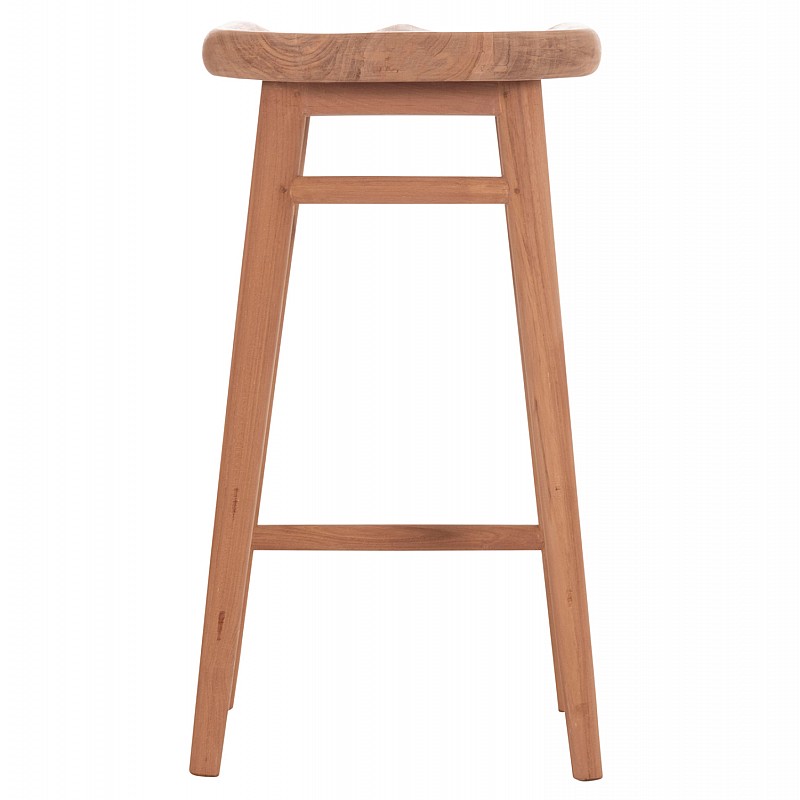 ΣΚΑΜΠΟ ΜΠΑΡ BOLMAR HM18108 ΞΥΛΟ ΤΕΑΚ ΣΕ ΦΥΣΙΚΟ 40.5x44x74Υεκ.