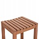 ΣΚΑΜΠΟ ΜΠΑΡ NIKOL HM18109 ΞΥΛΟ ΤΕΑΚ ΣΕ ΦΥΣΙΚΟ 40x40x77Υεκ.