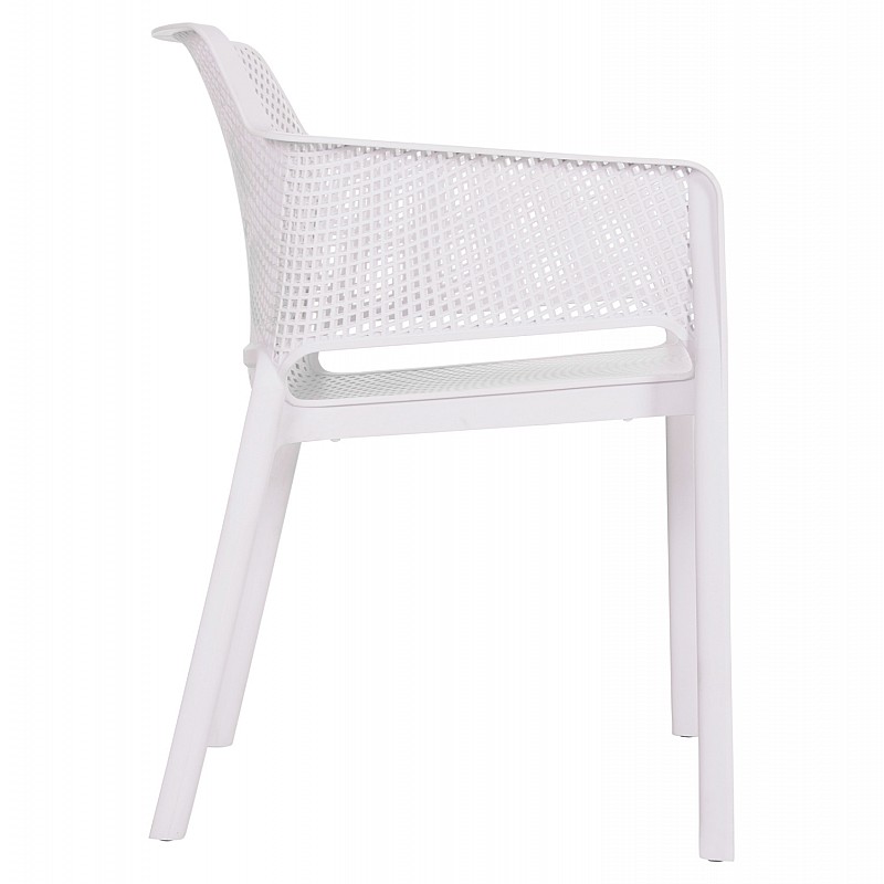 ΠΟΛΥΘΡΟΝΑ ΠΟΛΥΠΡΟΠΥΛΕΝΙΟΥ JOHN HM6103.01 ΛΕΥΚΗ 59x58x79.5Υεκ.
