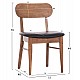 KΑΡΕΚΛΑ ΤΡΑΠΕΖΑΡΙΑΣ SEKOR HM9945.03 ΚΑΡΥΔΙ RUBBERWOOD-ΜΑΥΡΟ PU 51x48x79Υεκ KΑΡΕΚΛΑ ΤΡΑΠΕΖΑΡΙΑΣ SEKOR HM9945.03 ΚΑΡΥΔΙ RUBBERWOOD-ΜΑΥΡΟ PU 51x48x79Υεκ
