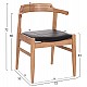 ΠΟΛΥΘΡΟΝΑ CERSEI HM9946.01 RUBBERWOOD ΣΕ LIGHT OAK & PU ΣΕ ΜΑΥΡΟ 57x53x72Υεκ ΠΟΛΥΘΡΟΝΑ CERSEI HM9946.01 RUBBERWOOD ΣΕ LIGHT OAK & PU ΣΕ ΜΑΥΡΟ 57x53x72Υεκ