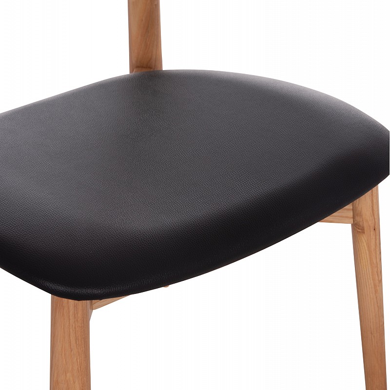 KΑΡΕΚΛΑ ΤΡΑΠΕΖΑΡΙΑΣ SEKAN HM18245.04 RUBBERWOOD-ΜΑΥΡΟ PU 60x54x72Υεκ KΑΡΕΚΛΑ ΤΡΑΠΕΖΑΡΙΑΣ SEKAN HM18245.04 RUBBERWOOD-ΜΑΥΡΟ PU 60x54x72Υεκ
