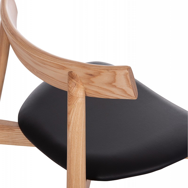 KΑΡΕΚΛΑ ΤΡΑΠΕΖΑΡΙΑΣ SEKAN HM18245.04 RUBBERWOOD-ΜΑΥΡΟ PU 60x54x72Υεκ KΑΡΕΚΛΑ ΤΡΑΠΕΖΑΡΙΑΣ SEKAN HM18245.04 RUBBERWOOD-ΜΑΥΡΟ PU 60x54x72Υεκ
