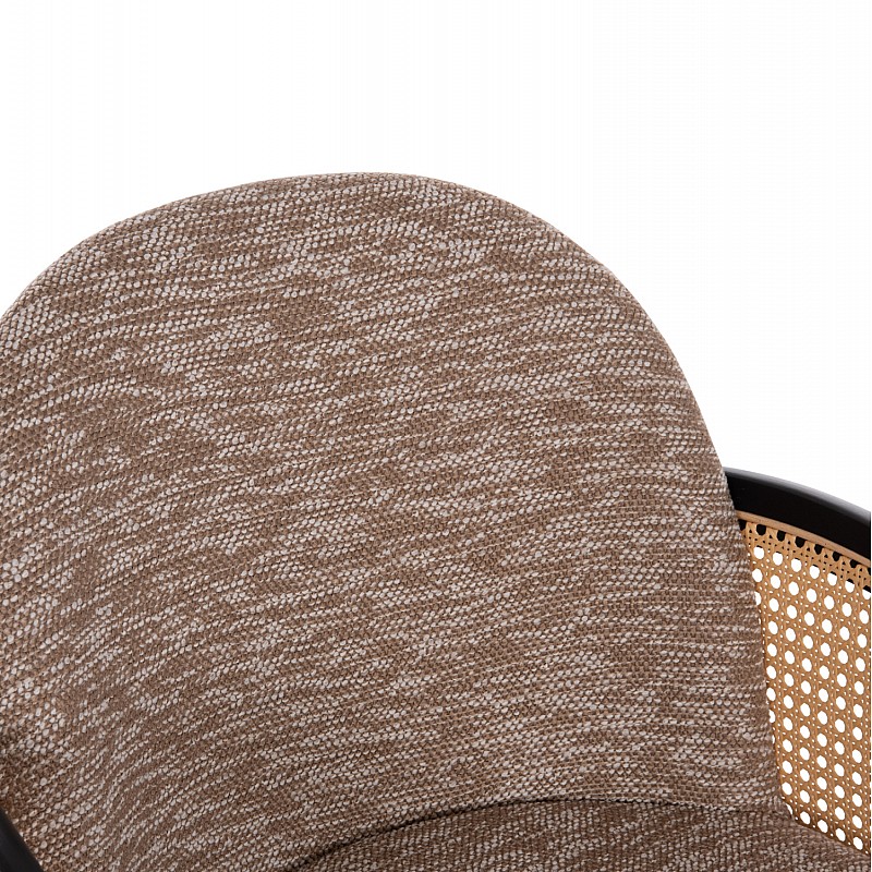 ΠΟΛΥΘΡΟΝΑ ΤΡΑΠΕΖΑΡΙΑΣ BECKER HM18246.03 PLYWOOD ΜΑΥΡΟ--ΚΑΦΕ ΥΦΑΣΜΑ 54x62x79Υεκ.