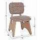 ΚΑΡΕΚΛΑ ΤΡΑΠΕΖΑΡΙΑΣ BELLISI HM18248.01 ΚΑΦΕ ΥΦΑΣΜΑ-PLYWOOD ΧΡΩΜΑ ΔΡΥΟΣ 53x56x78Υεκ. ΚΑΡΕΚΛΑ ΤΡΑΠΕΖΑΡΙΑΣ BELLISI HM18248.01 ΚΑΦΕ ΥΦΑΣΜΑ-PLYWOOD ΧΡΩΜΑ ΔΡΥΟΣ 53x56x78Υεκ.