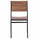 ΚΑΡΕΚΛΑ ΑΛΟΥΜΙΝΙΟΥ SAGA HM6063.02 ΣΚΟΥΡΟ ΓΚΡΙ ΜΕ POLYWOOD 46x52x86Υεκ.