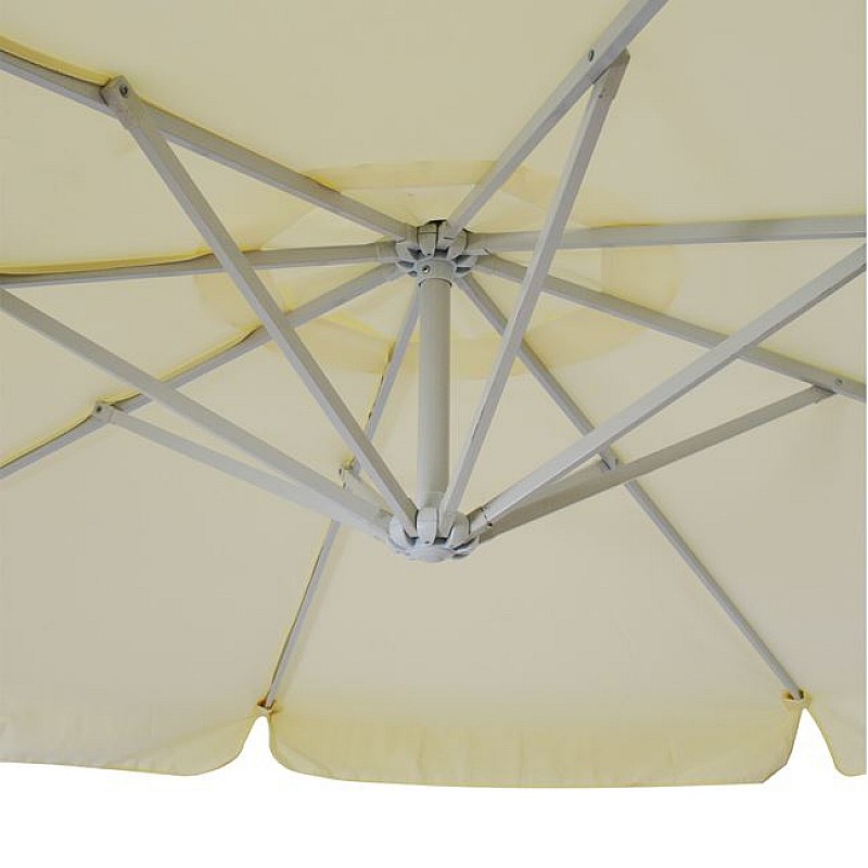 ΟΜΠΡΕΛΑ ΚΡΕΜΑΣΤΗ NOBLE Φ300x237cm. ΣΤΡΟΓΓΥΛΗ ΣΕ ΒΑΣΗ ΜΕ 4 ΠΟΔΙΑ HM6008 ΟΜΠΡΕΛΑ ΚΡΕΜΑΣΤΗ NOBLE Φ300x237cm. ΣΤΡΟΓΓΥΛΗ ΣΕ ΒΑΣΗ ΜΕ 4 ΠΟΔΙΑ HM6008