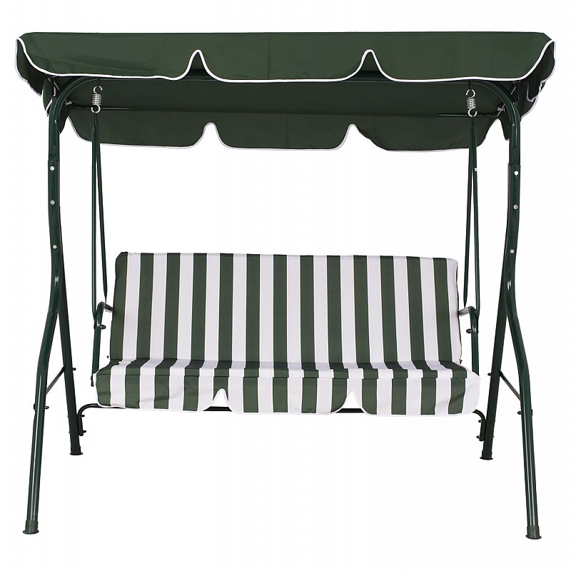 ΚΟΥΝΙΑ 3ΘΕΣΙΑ WAIOLA HM5542 ΠΡΑΣΙΝΟ ΛΕΥΚΟ ΡΙΓΕ NAPOLI 167x110x175 cm ΚΟΥΝΙΑ 3ΘΕΣΙΑ WAIOLA HM5542 ΠΡΑΣΙΝΟ ΛΕΥΚΟ ΡΙΓΕ NAPOLI 167x110x175 cm